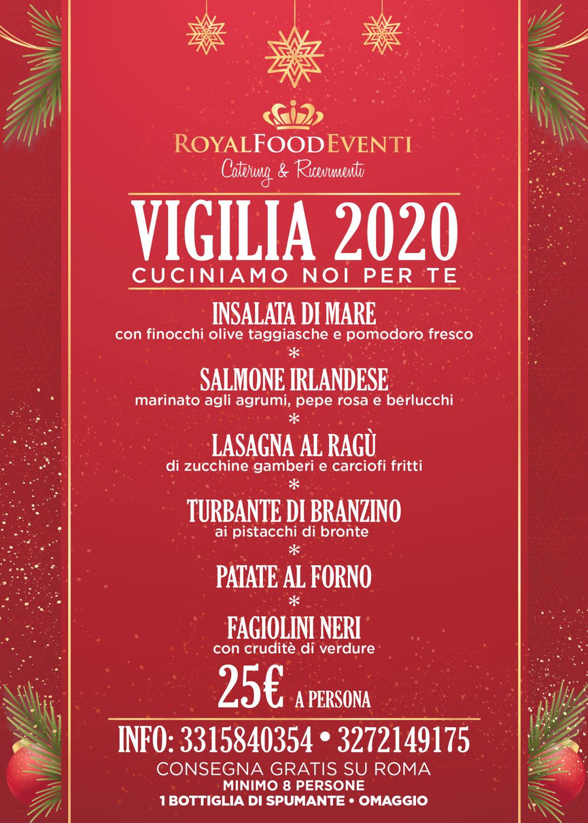 VIGILIA DI NATALE - Royal Food Eventi